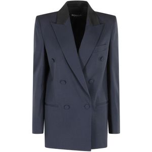 Dondup, Dames, Jassen, Blauw, Maat: M Wol,