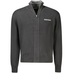 Guess, Heren, Sweatshirts & Hoodies, Zwart, Maat: S Katoen,