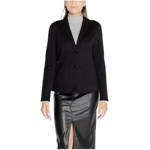 Street One, Dames, Jassen, Zwart, Maat: S Viscose,