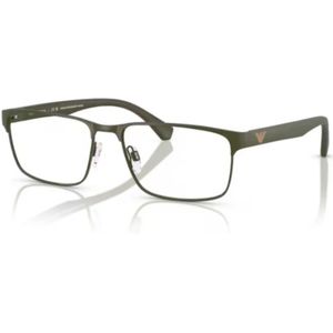 Emporio Armani - EA1105 - Bril - Groen - Rechthoekig Montuur