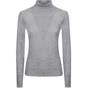 Fabiana Filippi, Dames, Tops, Grijs, Maat: M Wol,