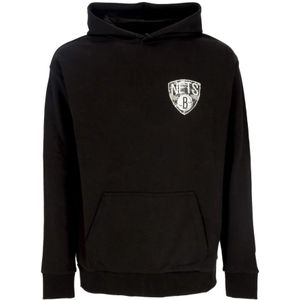New Era, Heren, Sweatshirts & Hoodies, Zwart, Maat: L Katoen,