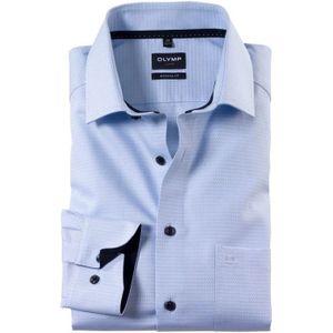 Olymp, Heren, Overhemden, Blauw, Maat: 2XL