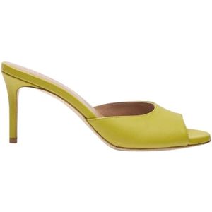 Scarosso, Dames, Schoenen, Groen, Maat: 42 EU Leer,