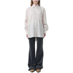 Oversized Blouse - Multicolor - 100% Zijde - Langsleeve