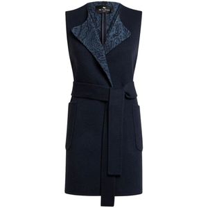 Etro, Dames, Jassen, Blauw, Maat: L
