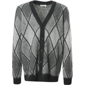 Laneus, Heren, Truien, Grijs, Maat: S Wol,