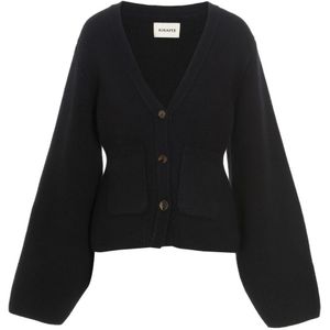 Khaite, Dames, Truien, Zwart, Maat: 2XS Kasjmier,