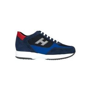 Hogan Blauwe Interactieve Sneakers , Multicolor , Heren , Maat: 44 EU