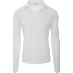 Zanone, Heren, Tops, Wit, Maat: 4XL Katoen,