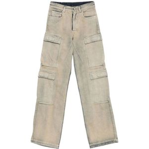 Rick Owens, Dames, Jeans, Grijs, Maat: W26 Katoen,