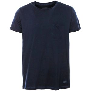 Blue de Gênes, Heren, Tops, Blauw, Maat: L