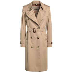 Burberry, Dames, Mantels, Geel, Maat: M