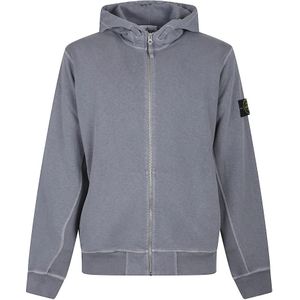 Stone Island, Heren, Sweatshirts & Hoodies, Grijs, Maat: XL Katoen,