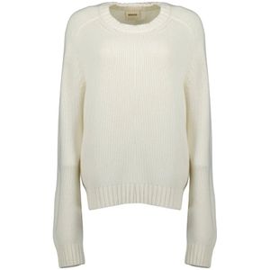 Khaite, Dames, Truien, Wit, Maat: XS Kasjmier,