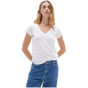 InWear, Dames, Tops, Wit, Maat: L Katoen,