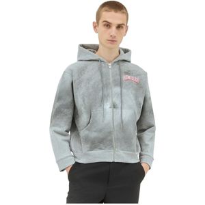 Demmo, Heren, Sweatshirts & Hoodies, Grijs, Maat: S