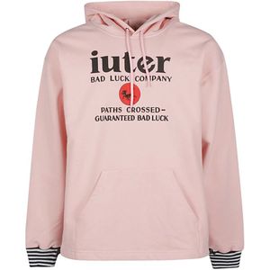 Iuter, Heren, Sweatshirts & Hoodies, Roze, Maat: XL Katoen,