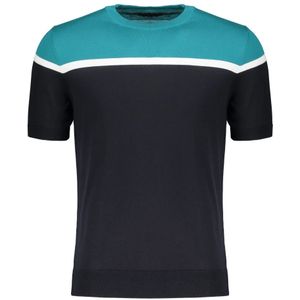 Moorer, Heren, Tops, Veelkleurig, Maat: L Katoen,