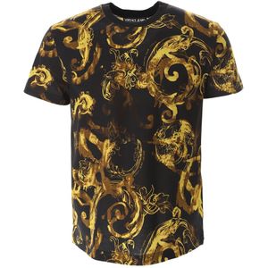 Versace Jeans Couture, Heren, Tops, Veelkleurig, Maat: S Katoen,