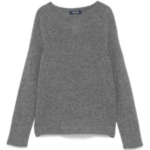 Max Mara, Dames, Truien, Grijs, Maat: S Wol,