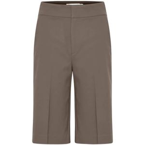 InWear, Dames, Korte broeken, Bruin, Maat: S Katoen,