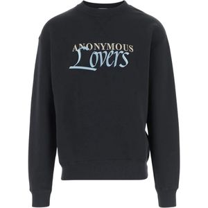 JW Anderson, Heren, Sweatshirts & Hoodies, Zwart, Maat: M Katoen,