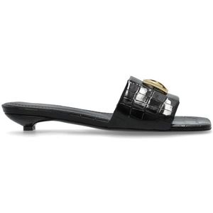 Anine Bing, Dames, Schoenen, Zwart, Maat: 36 EU Leer,