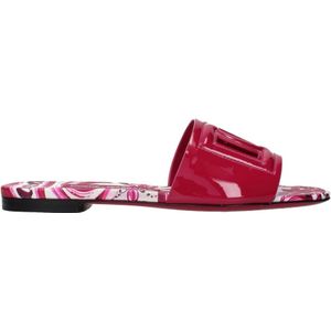 Dolce & Gabbana, Dames, Schoenen, Roze, Maat: 35 EU Leer,