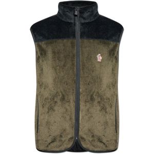 Moncler, Heren, Jassen, Groen, Maat: S Fleece,