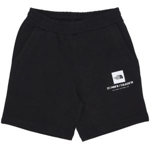 The North Face, Heren, Korte broeken, Zwart, Maat: M Katoen,