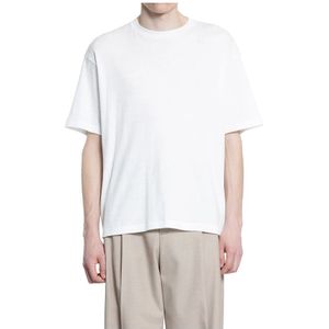 Recto, Heren, Tops, Wit, Maat: S Katoen,