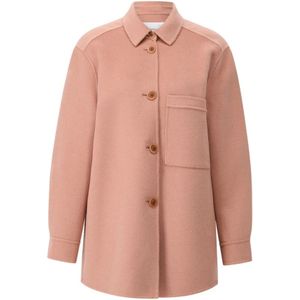 Iris Von Arnim, Dames, Blouses & Shirts, Roze, Maat: L Wol,