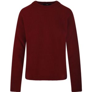 Max Mara, Dames, Truien, Rood, Maat: L Wol,