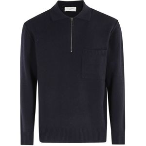 Paolo Pecora, Heren, Truien, Blauw, Maat: XL