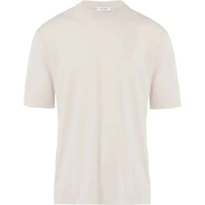 Paolo Pecora, Heren, Truien, Wit, Maat: S Katoen,