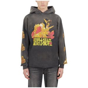 ©Saint M××××××, Heren, Sweatshirts & Hoodies, Grijs, Maat: XL Katoen,