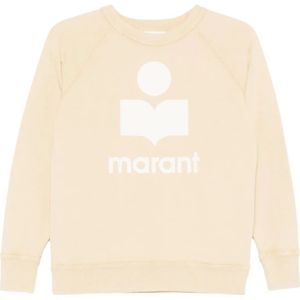 Marant étoile, Dames, Sweatshirts & Hoodies, Geel, Maat: XS Katoen,