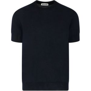 Jil Sander, Heren, Tops, Blauw, Maat: M