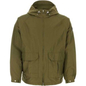Woolrich, Heren, Jassen, Groen, Maat: S Katoen,