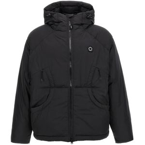 Kenzo, Heren, Jassen, Zwart, Maat: XL Poliester,