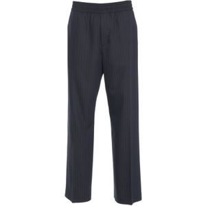 Golden Goose, Heren, Broeken, Blauw, Maat: XS Wol,