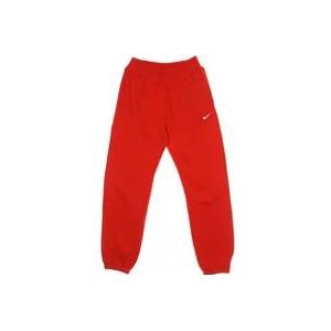 Nike Essential Trend Sweatpants voor dames , Red , Dames , Maat: M