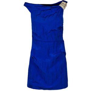 David Koma, Dames, Jurken, Blauw, Maat: S