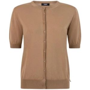 Jansen Amsterdam - Fifi Vest - Bruin - Dames