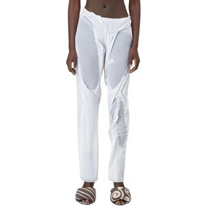 DI Petsa, Dames, Broeken, Wit, Maat: L