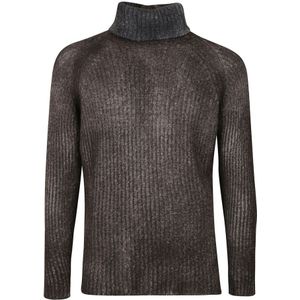 Avant Toi, Heren, Truien, Bruin, Maat: L Katoen,