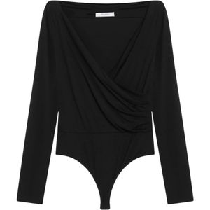 Max Mara, Dames, Tops, Zwart, Maat: S