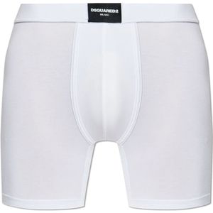Dsquared2, Heren, Ondergoed, Wit, Maat: S Tweed,