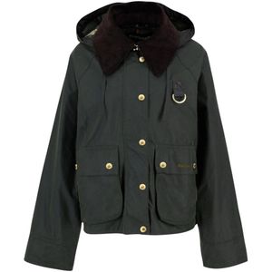 Barbour, Dames, Jassen, Groen, Maat: 2XS Katoen,